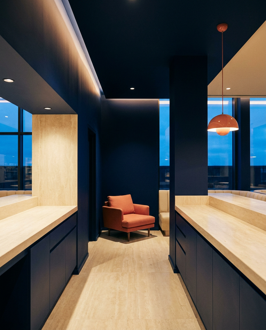 A calm professional interior suggesting a well-run operation